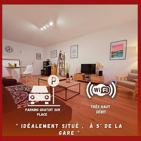 Appartement Cosy Proche Gare - Fibre Optique Et Parking Ангулем Экстерьер фото